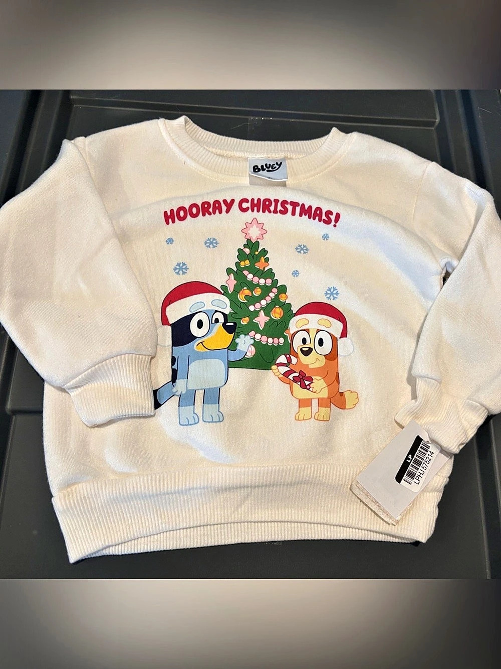 bluey Christmas Graphic Sweatshirt 
NWT